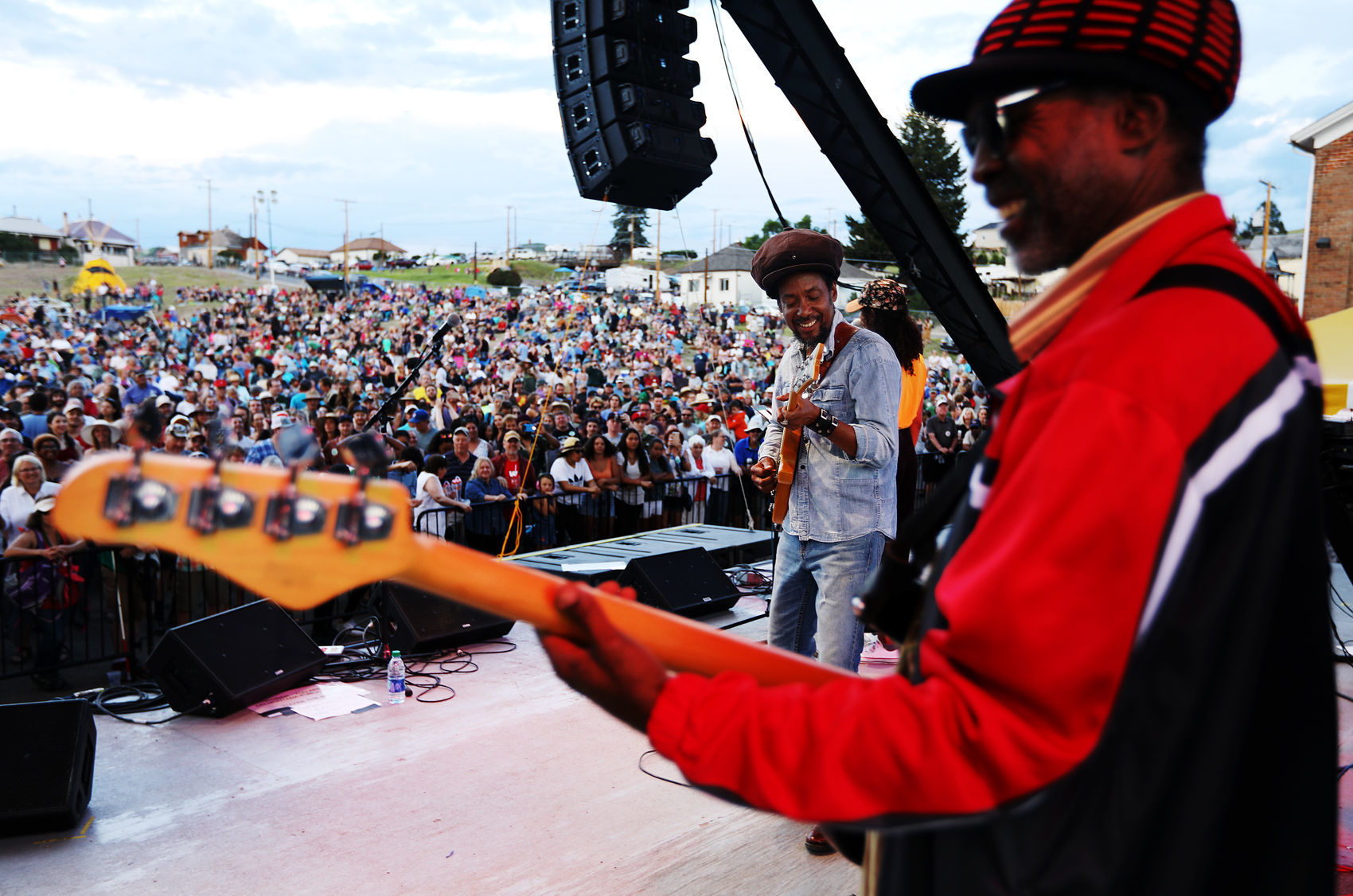 Taj Weekes at the Original mineyard in Butte